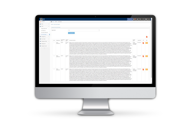 AIM ACRM Audit Details